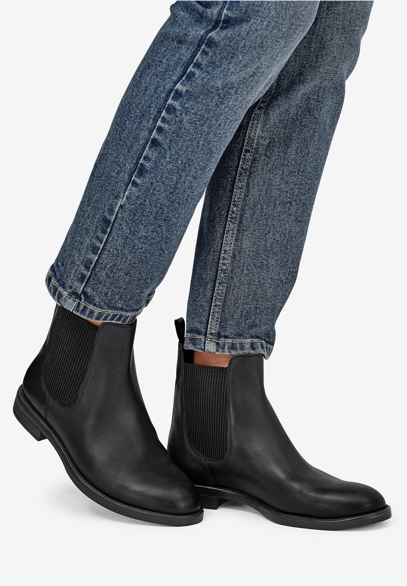Leather Chelsea Boots | Roaman's